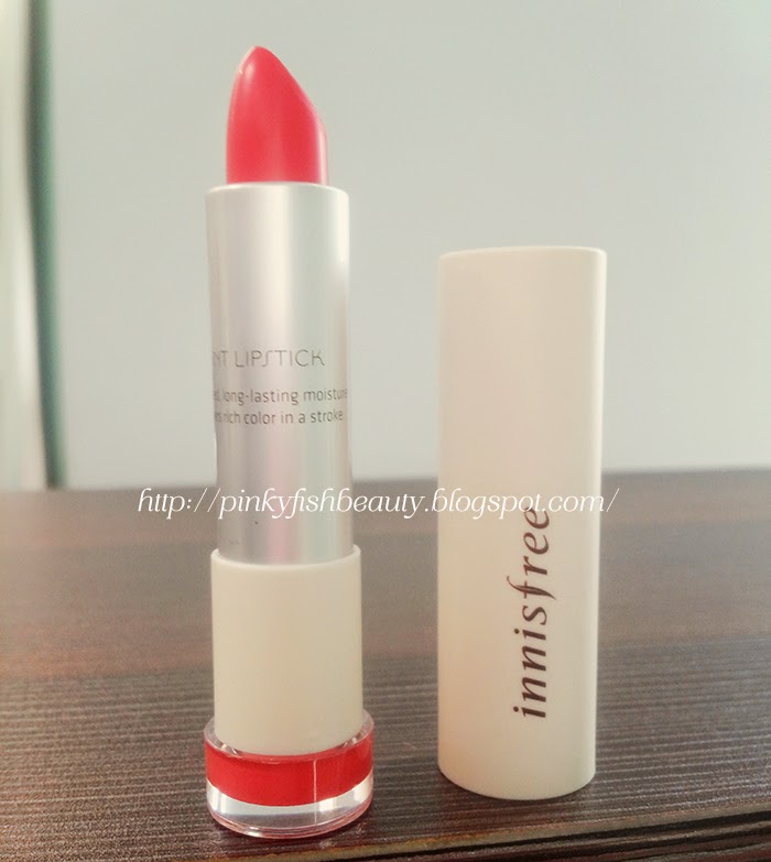 [Makeup Review] Innisfree Creamy Tint Lipstick 20 Pinky Beauty