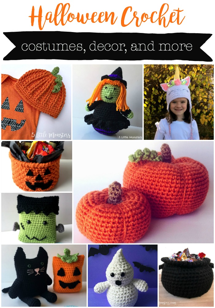 Create Spooky Little Halloween Crochet Decorations