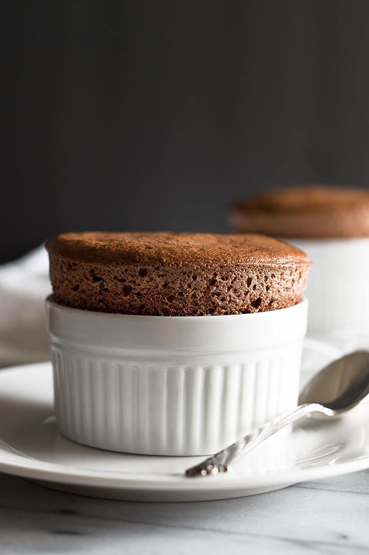 Chocolate Souffles for Two With Creme Anglaise NEWS RECIPES