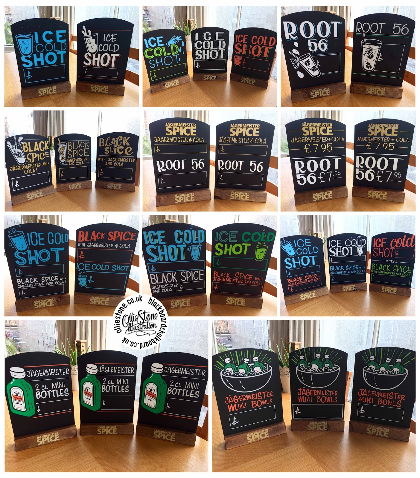 Chalkboard Artist by Ollie Stone Chalkboard art and sign writing. Brighton, London and the South.