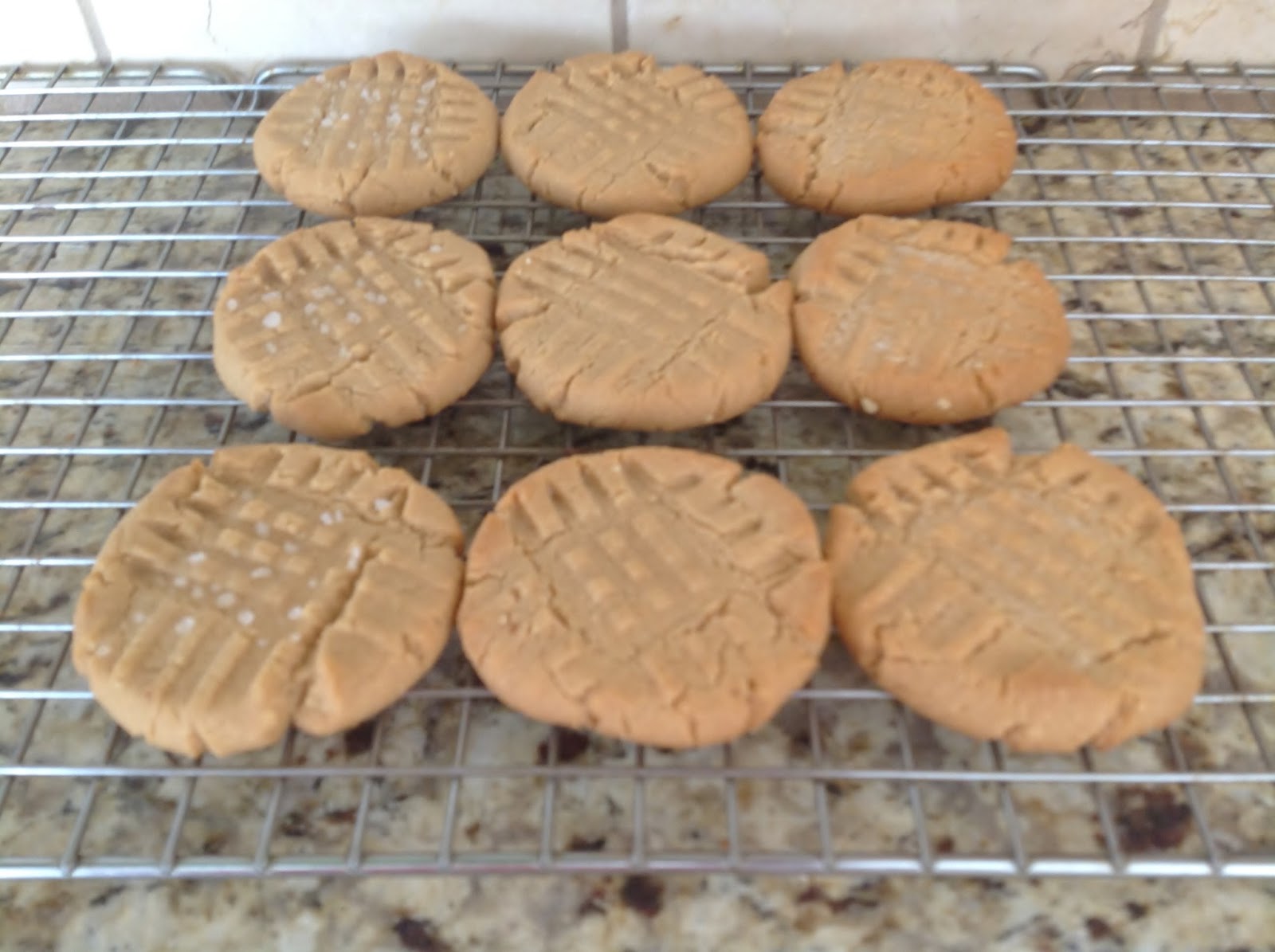 The Righteous Kitchen Lana's Blue Ribbon Peanut Butter Cookies