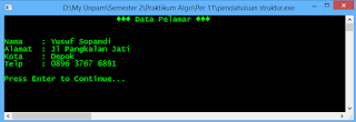 Struktur, c++, algoritma, informatika, unpam, teknik
