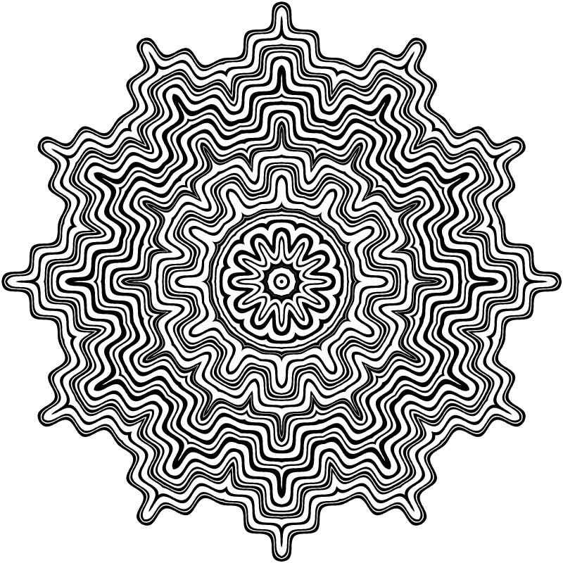 kaleidoscope pattern coloring pages - photo #23