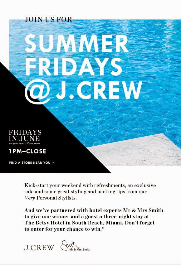 J.Crew Aficionada It's Official Introducing Summer Fridays J.Crew