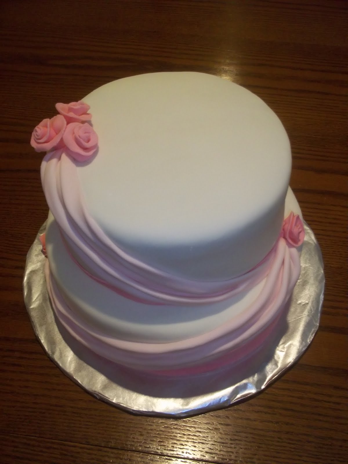 Cakes by Jenn Pink Swag Cake