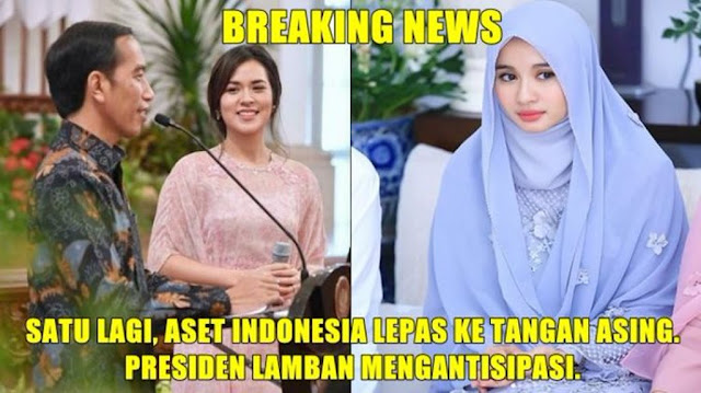 Tanggapan Jokowi Mengenai Raisa dan Laudya Chintya Bella yang Disebut Aset Indonesia Lepas ke Tangan Asing Tanggapan Jokowi Mengenai Raisa dan Laudya Chintya Bella yang Disebut Aset Indonesia Lepas ke Tangan Asing