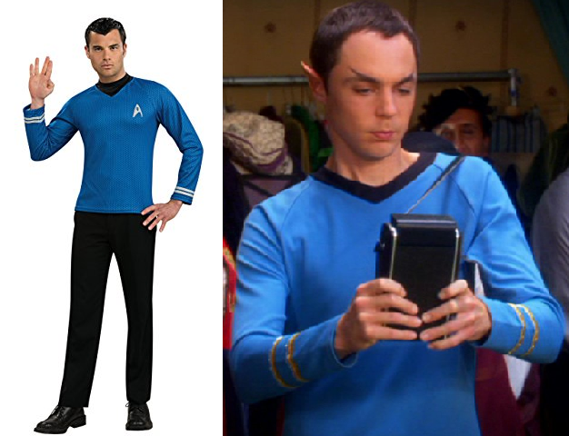 Sheldon Coopers Vulcan Costume.