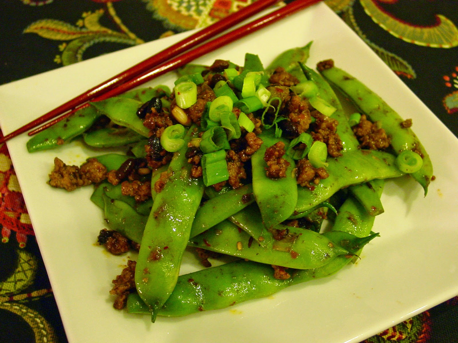 Soup Spice Everything Nice Green Beans in Garlic Black Bean Sauce