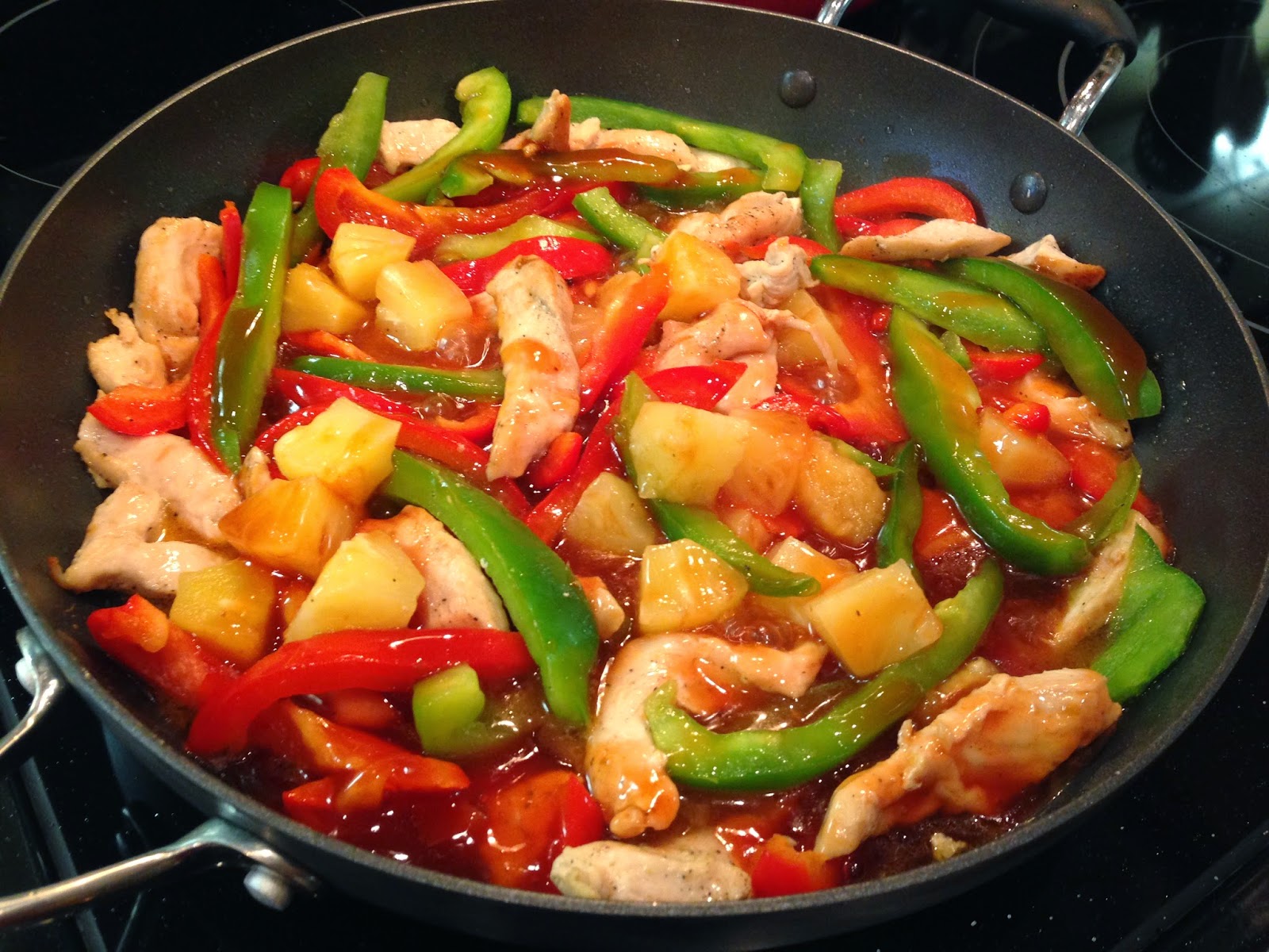 I Like to Bake and Cook Blog: Sweet & Sour Chicken! over Rice