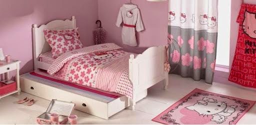 غرف نوم هيلو كيتي HELLO KITTY تحفة لعشاق الديكور غرف نوم هيلو كيتي HELLO KITTY تحفة لعشاق الديكور