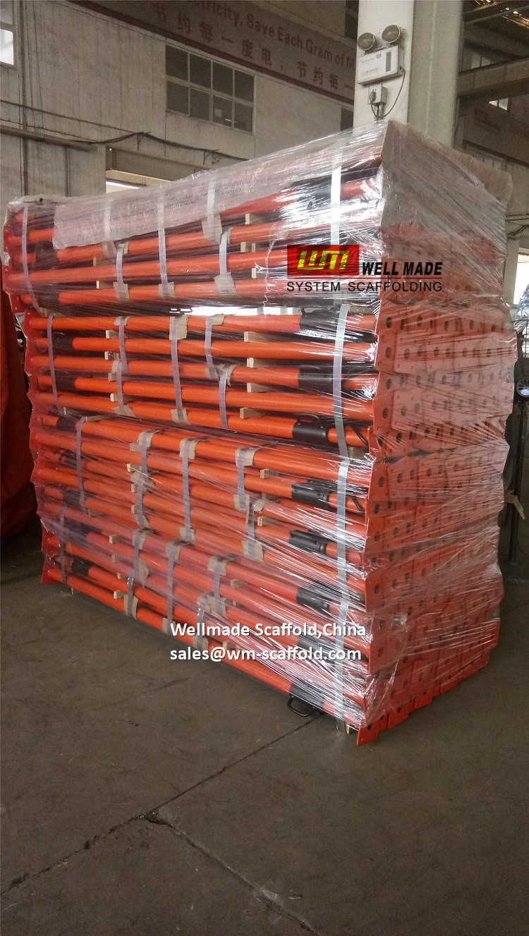 Shoring Props Concrete Formwork Support Painted