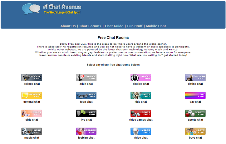 123 Flash Chat: Need to Make a Chat Site Like Chat Avenue?