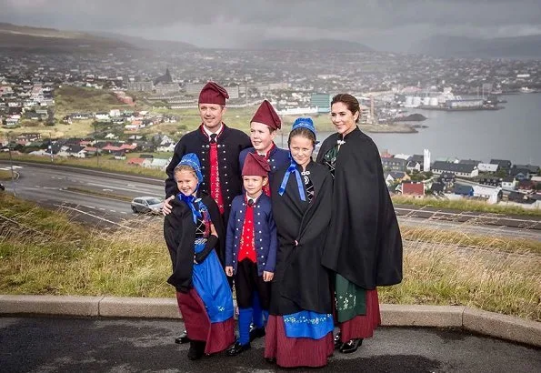 Crown Prince Frederik, Crown Princess Mary, Prince Christian, Princess Isabella, Prince Vincent and Princess Josephine visited Faroe Islands