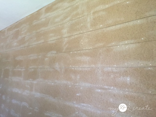 filling nail holes with spackle