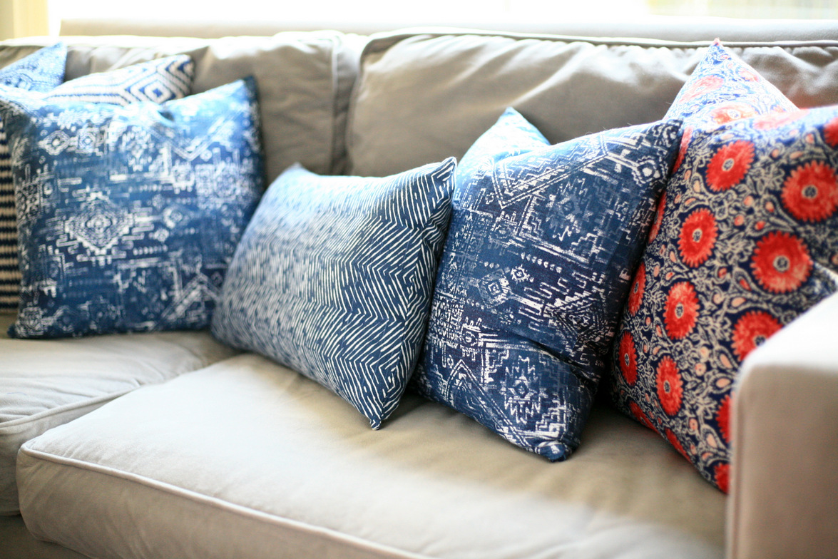 The most amazing fabric for DIY boho pillows in the new house! / Create