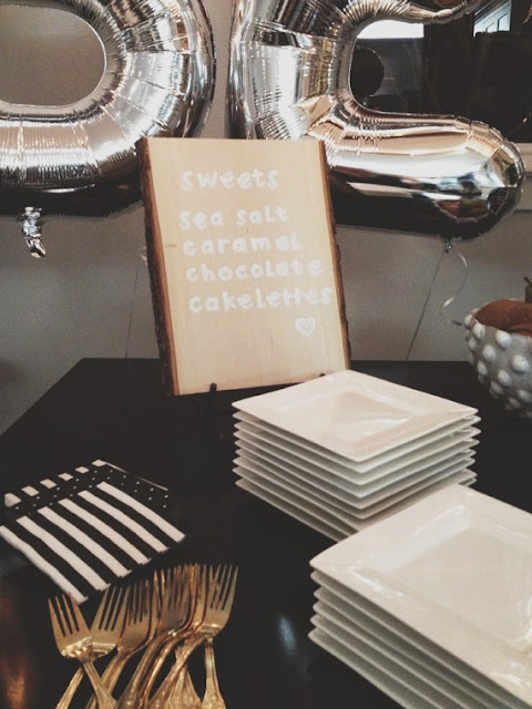 Festive Black & White Baby Shower