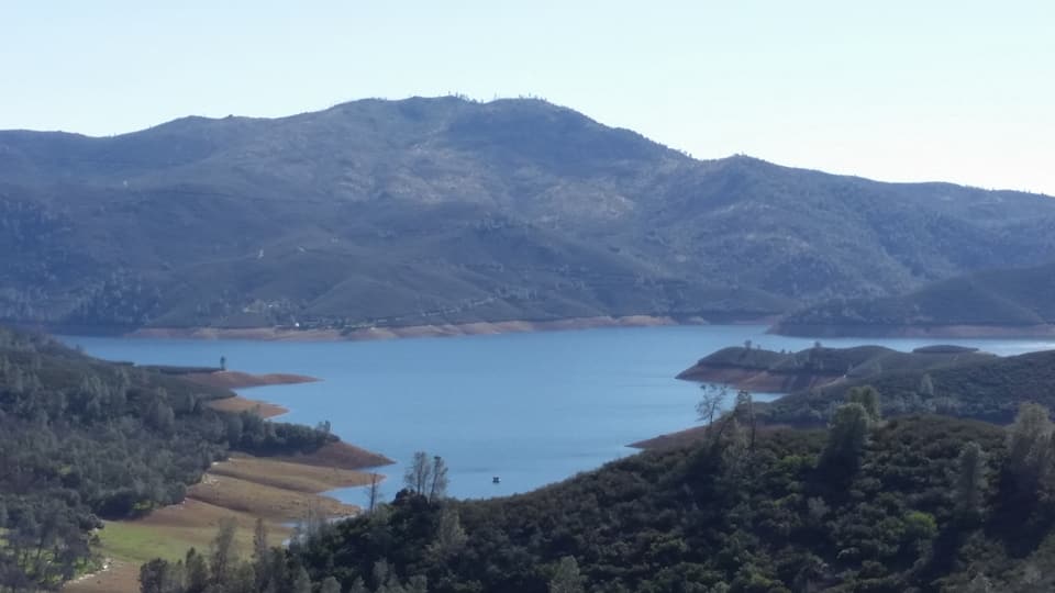 Wes' Travels to California Lakes Lake McClure Mariposa County