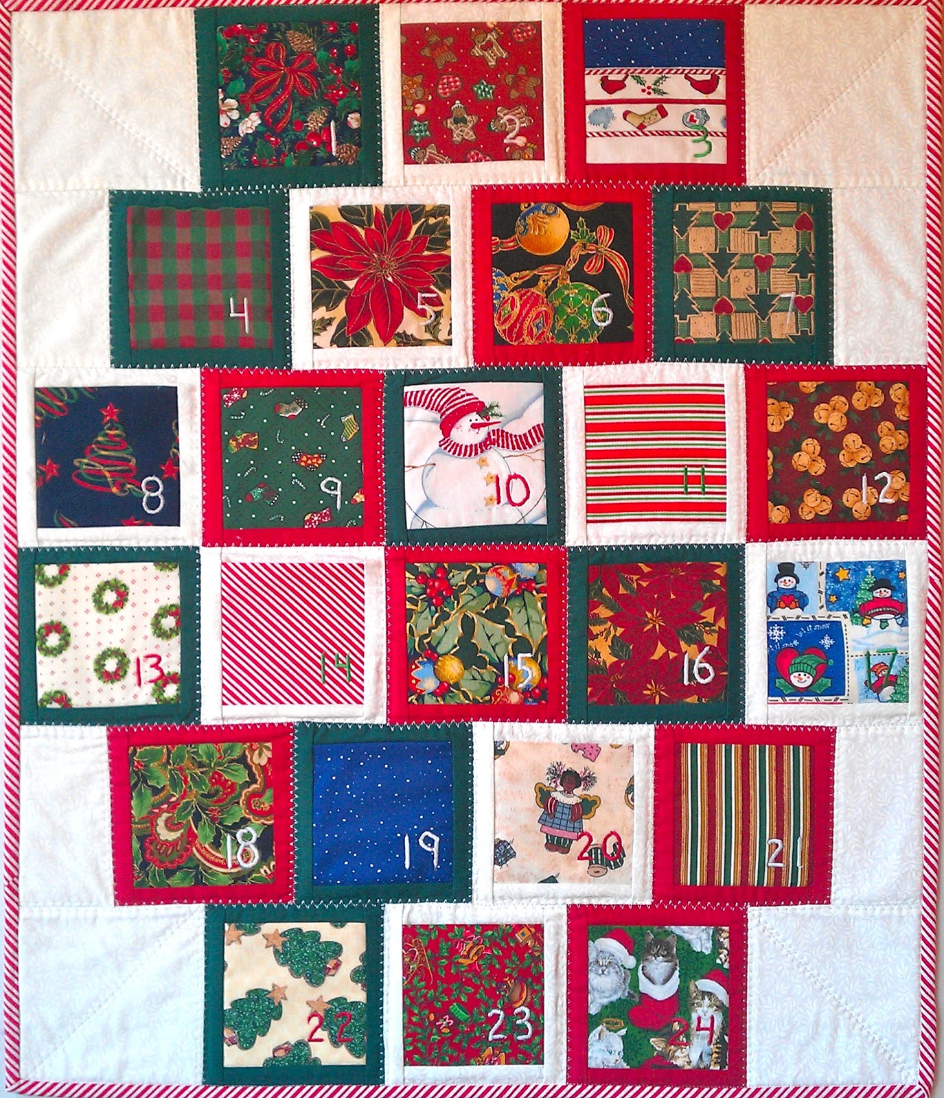 MiniQuilt Project 48 Advent Calendar