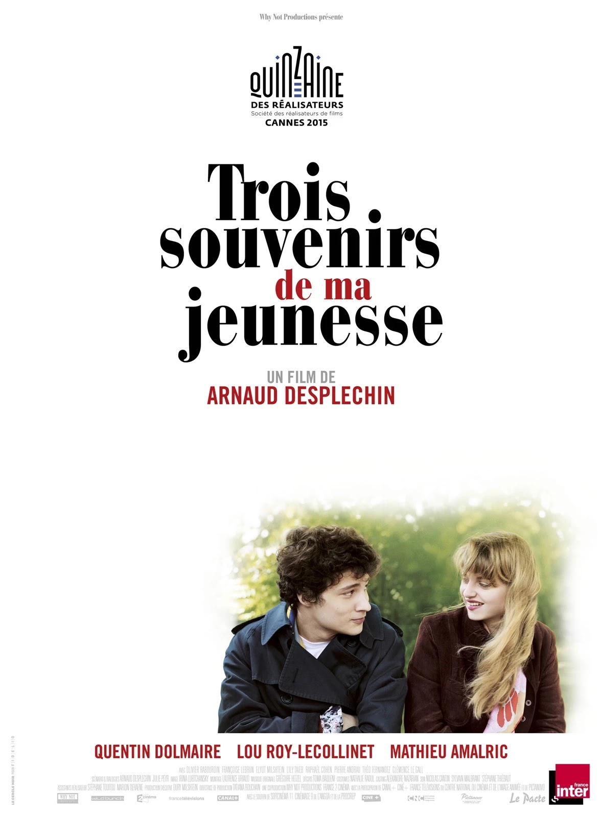 Distribution De Trois Souvenirs De Ma Jeunesse 雨木觀後感: Trois Souvenirs de Ma Jeunesse (2015) 那些年狂熱戀情