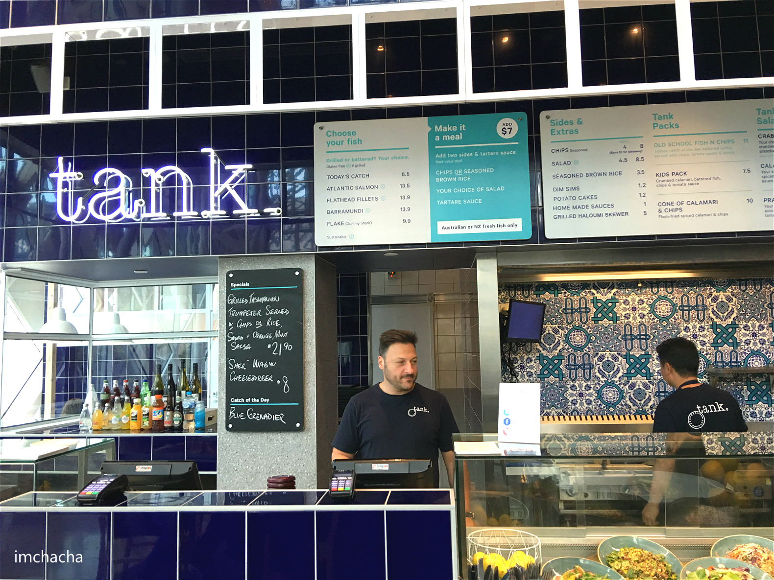 Tank Best Fish & Chips in Melbourne City ( MustEat ) imchacha