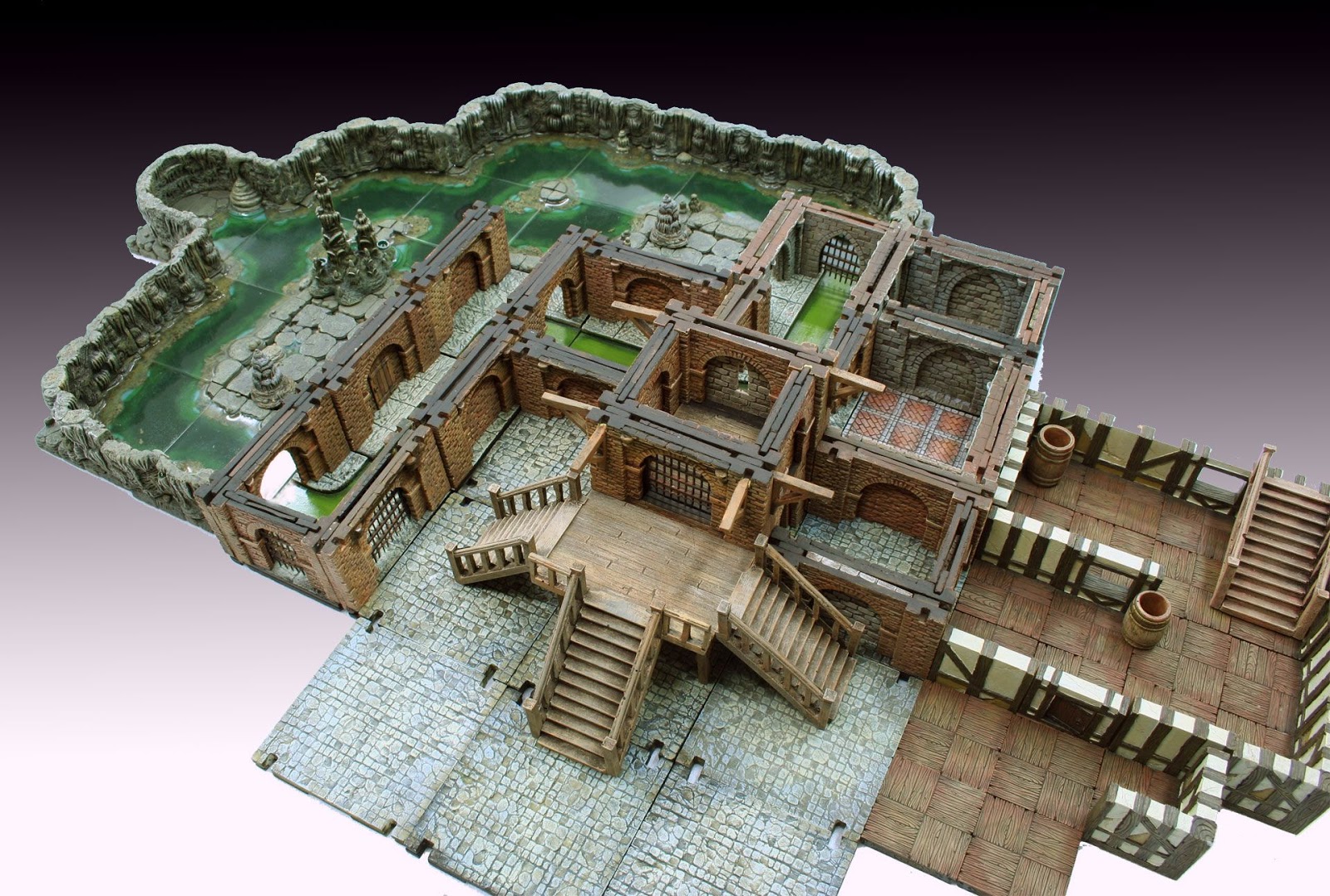 D&D 3D modular dungeons
