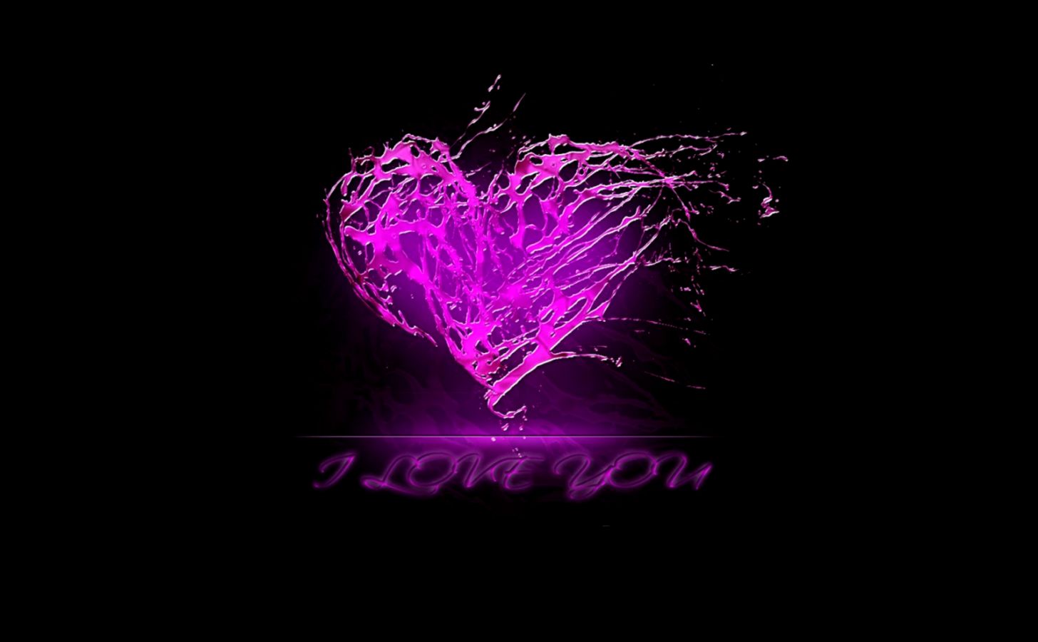 Purple Hearts Screensavers Wallpaper | All HD Wallpapers
