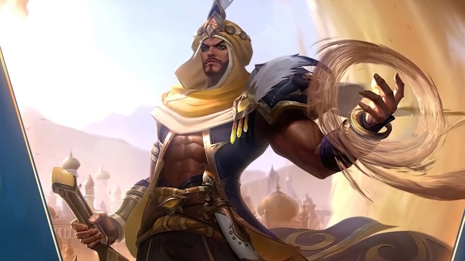 Khaleed, Prince of Sand, Mobile Legends, Skin, 4K, #7.2306