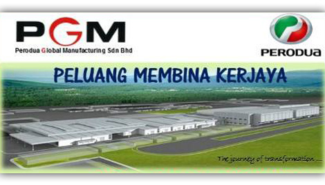 Temuduga Terbuka di Perodua Global Manufacturing Sdn. Bhd  Temuduga