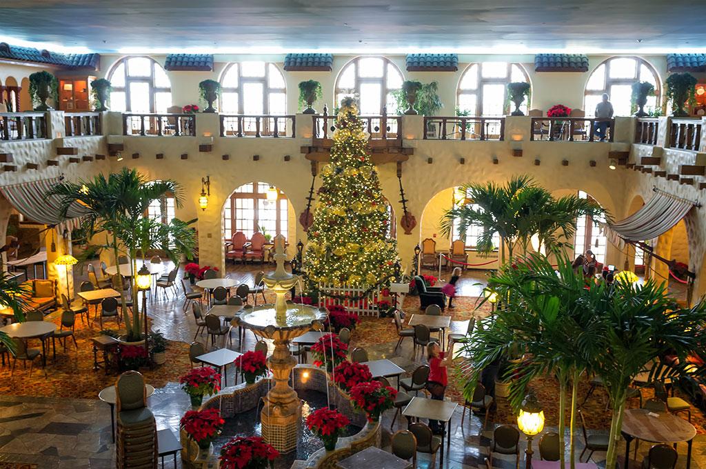Hotel Hershey at Christmas