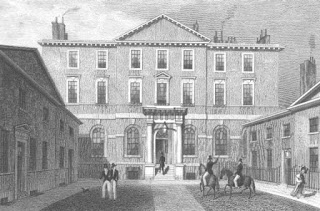 Melbourne House, Piccadilly,  by Thomas H. Shepherd c1830