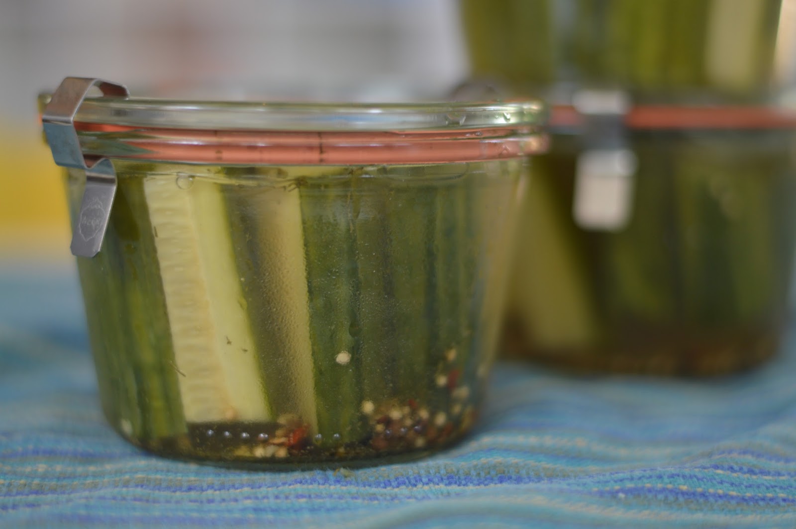 The Art of Comfort Baking Refrigerator Spicy Dill Pickles