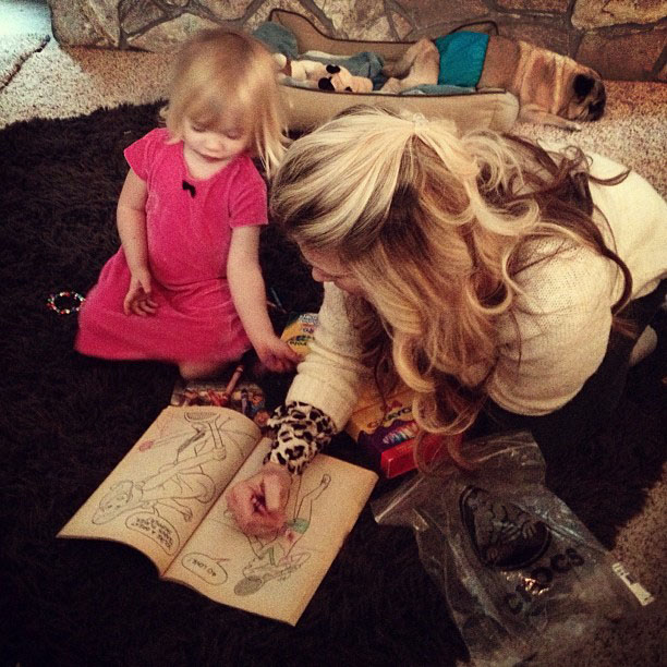 coloring with delilah