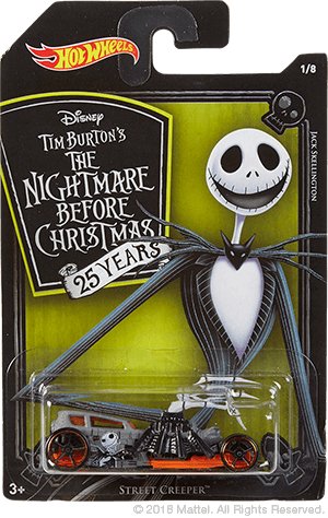 nightmare before christmas matchbox cars