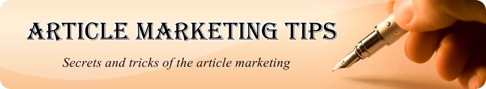 Article Marketing Tips