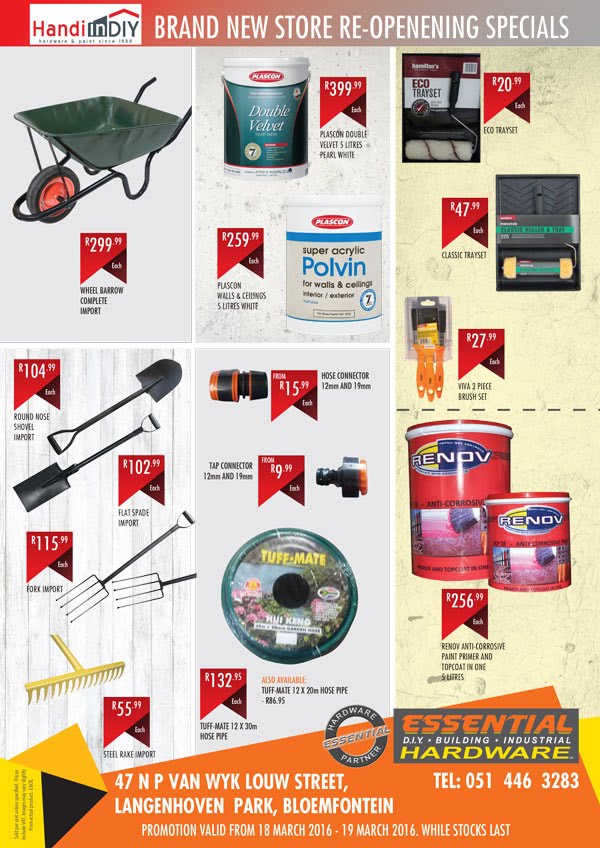 GBB Essential Hardware Proofing Handi In Re Opening Specials