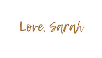 love sarah signature