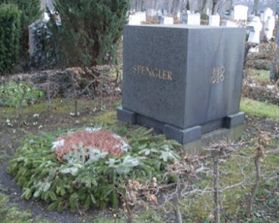 The grave of Oswald Spengler