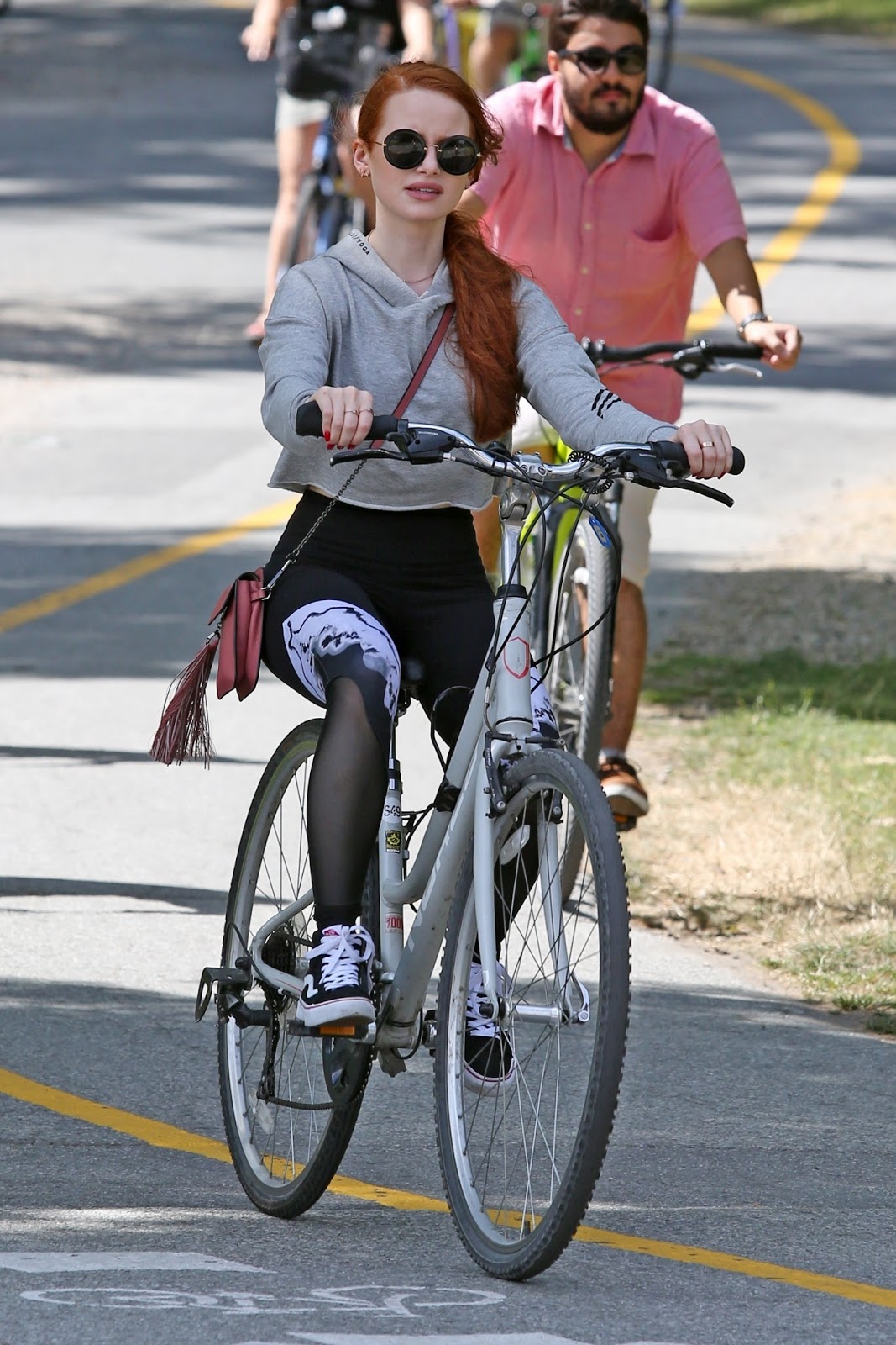 Madelaine Petsch & Adelaide Kane // Bike the Vancouver Seawall around
