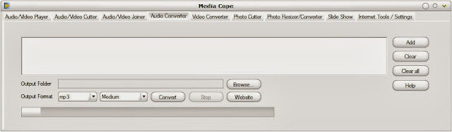 برنامج مجانى متكامل لتشغيل وتحويل وتقطيع وإصلاح جميع ملفات الوسائط المتعددة Media Cope 4.0
