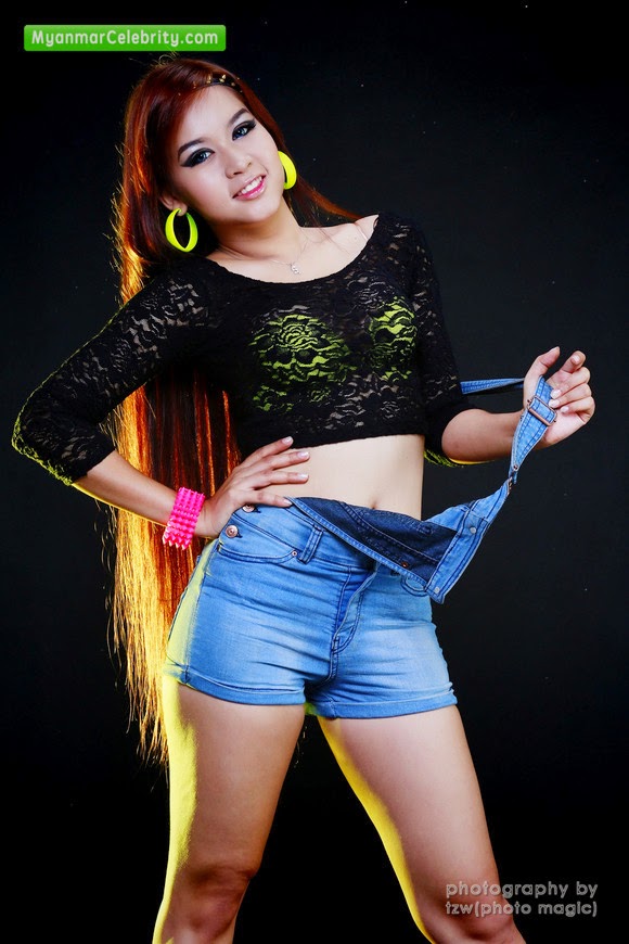 Pretty Long Hair Burmese Girl # Saung Yupar Khin