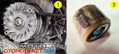 Deteksi Kerusakan Roller CVT Motor Matik