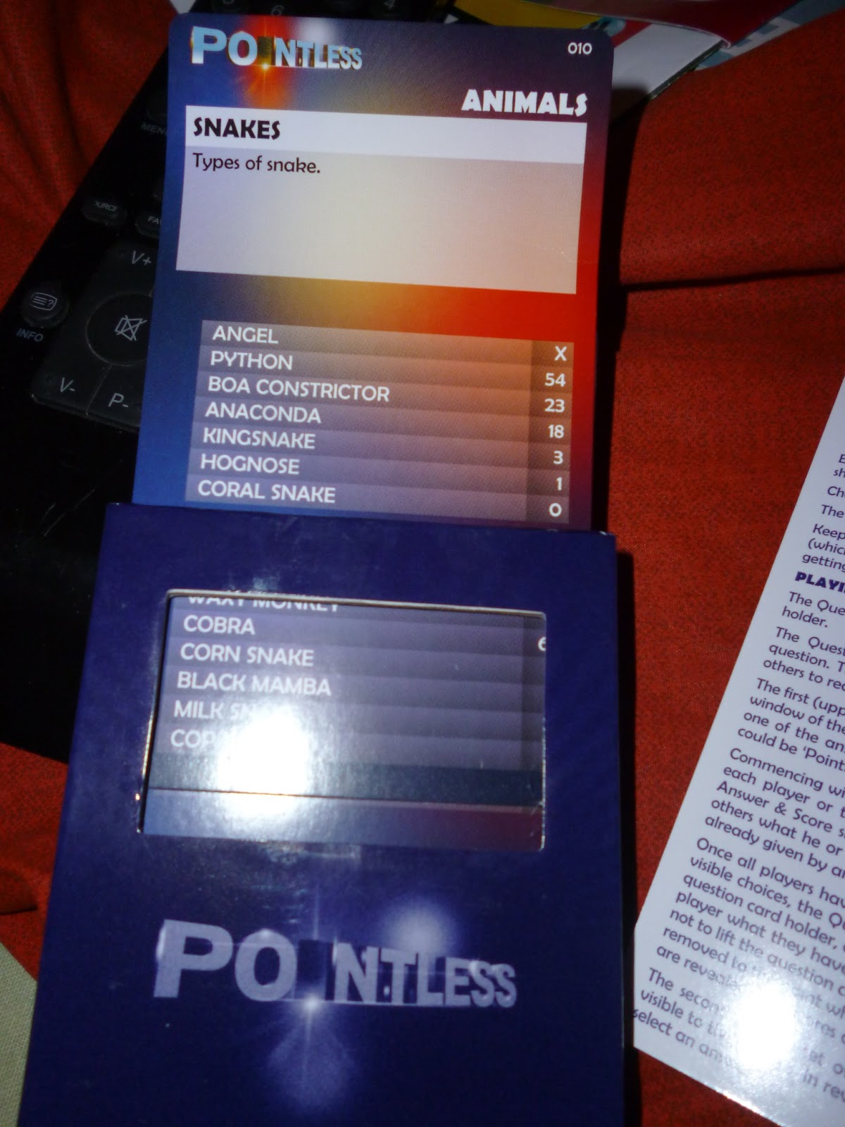 Madhouse Family Reviews Pointless Travel Game review