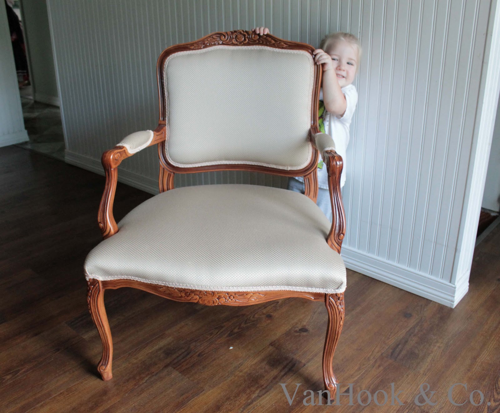 VanHook & Co. How to Reupholster a Chair Part 1