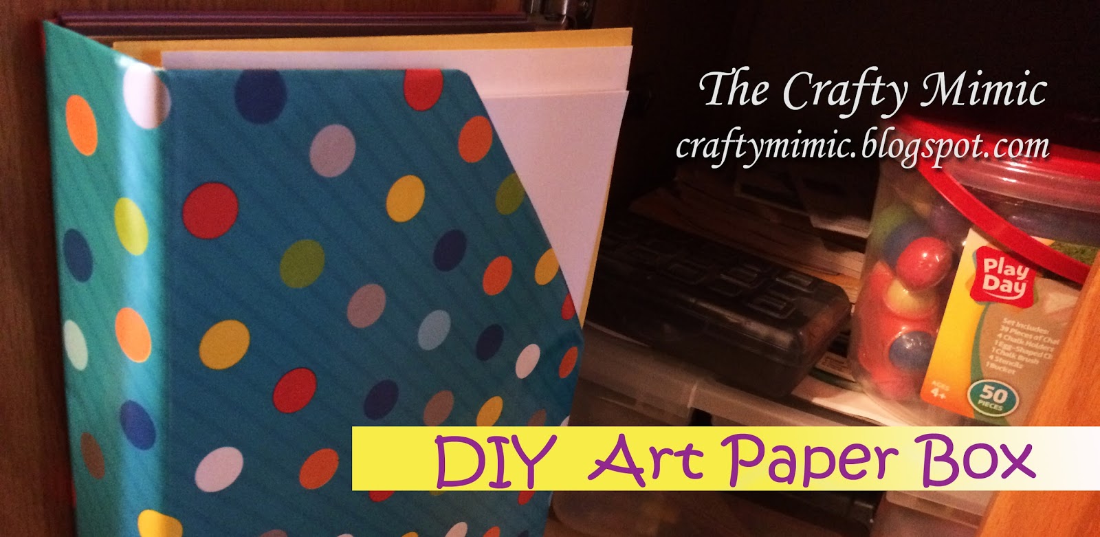 The Crafty Mimic Art Paper Box