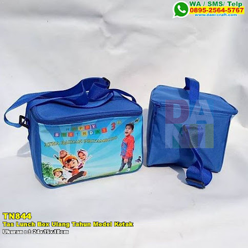 Tas Lunch Box Ulang Tahun Model Kotak