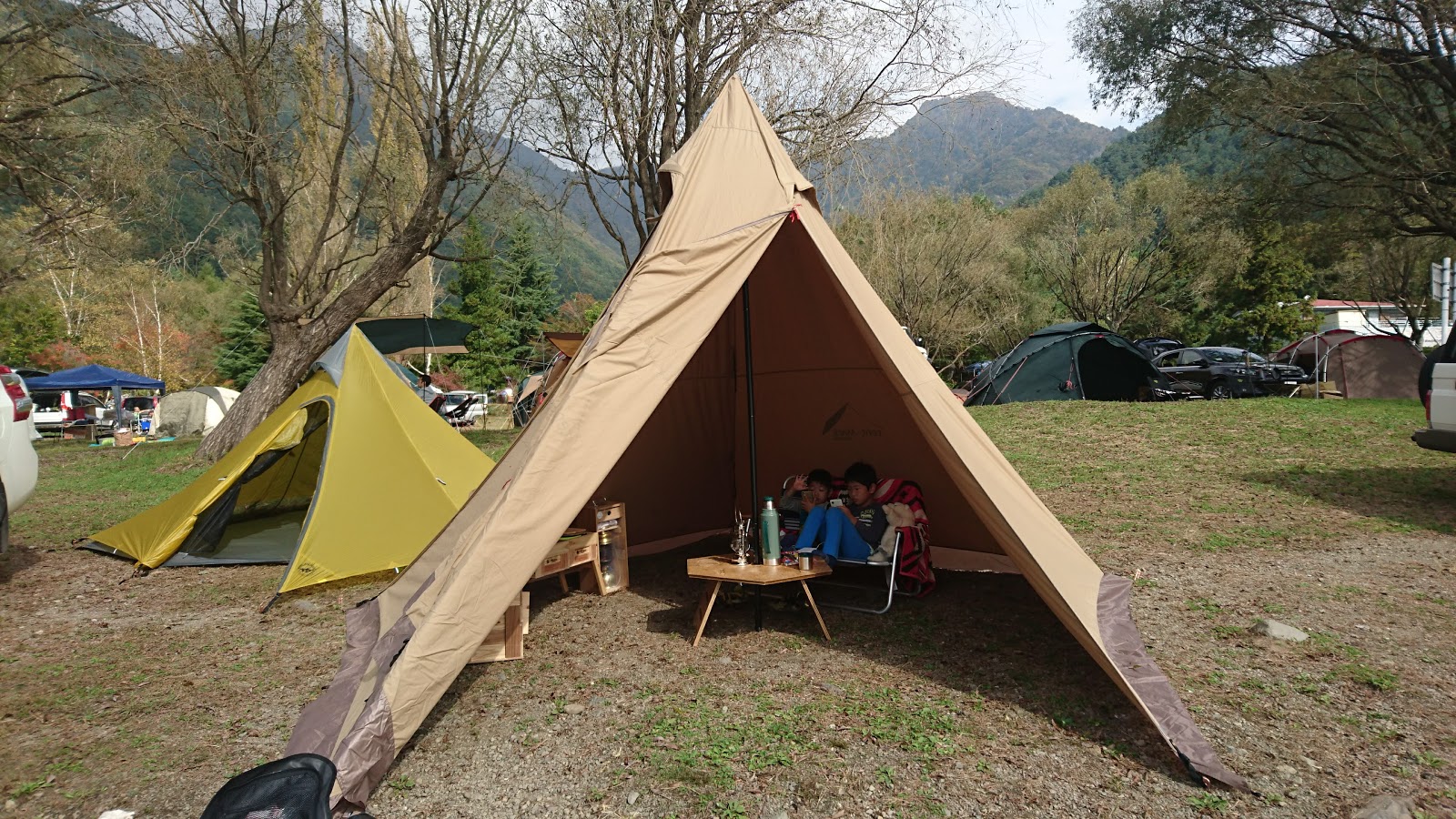 初張り！Circus TC（サーカス TC）＆Big Agnes (ビッグアグネス) Yahmonite 5 ヤモナイト5 西湖自由キャンプ場