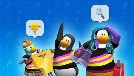Box Critters - Ondas do CP - Club Penguin: Ilha do Club Penguin Gif - Mind  Blown.