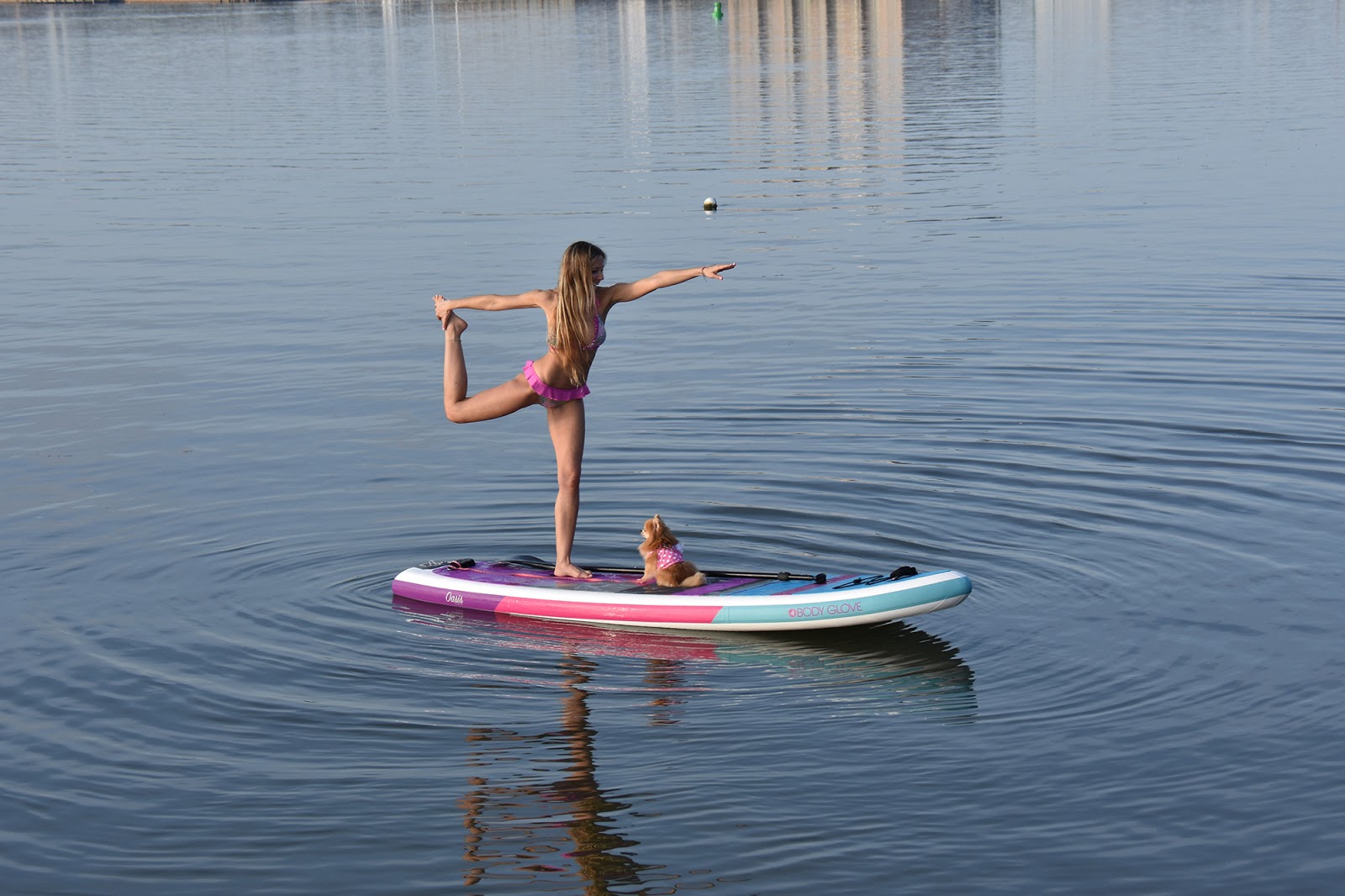 My Oasis...the Inflatable Paddle Board by Body Glove!