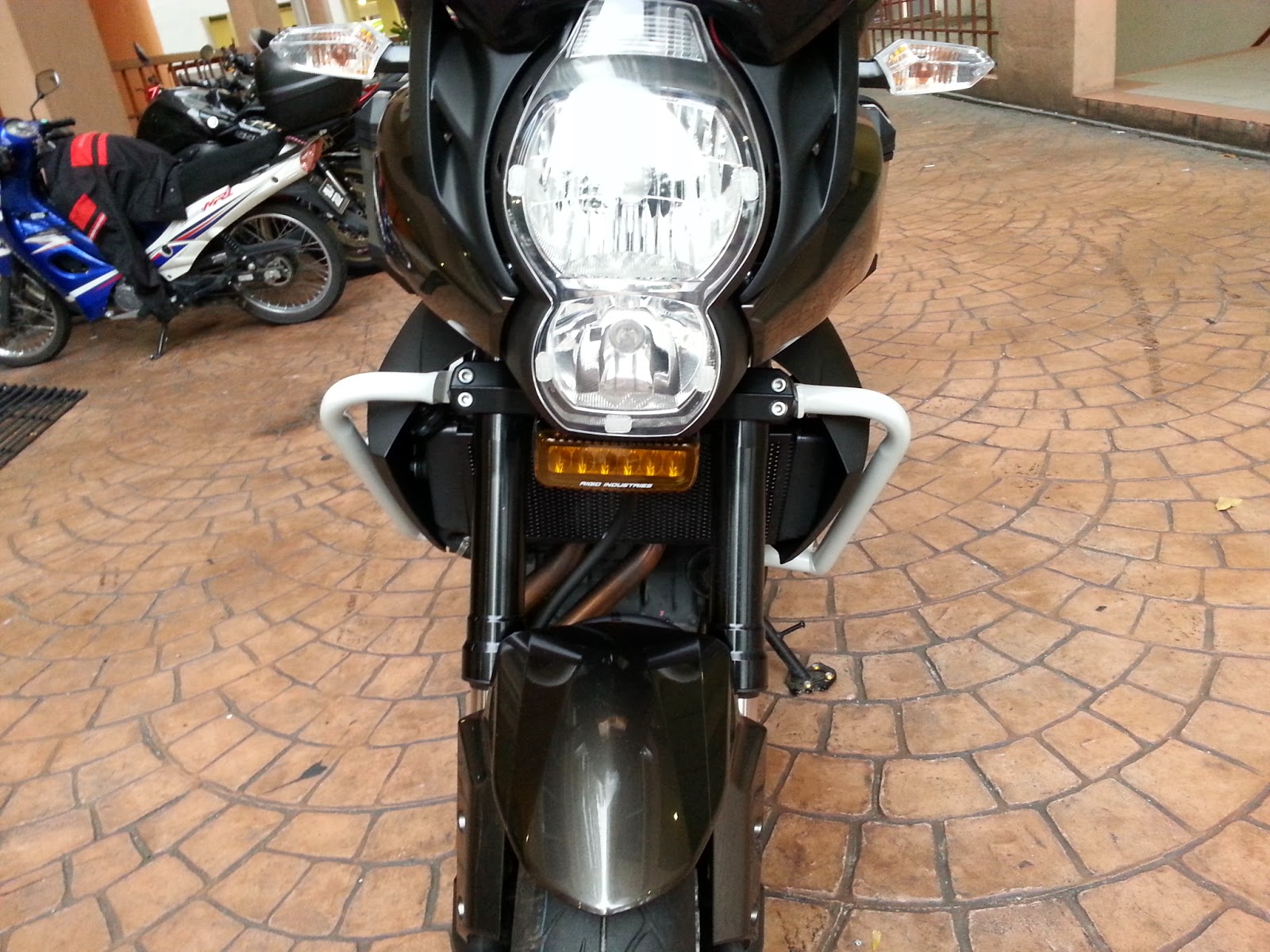 Speednew Double protection engine guard Versys 650