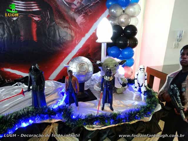 Mesa decorativa Star Wars - Festa infantil